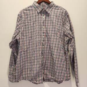 UNTUCKit Shirt Mens XXXL Cascina Button Down Pink Blue Dress Shirt Business